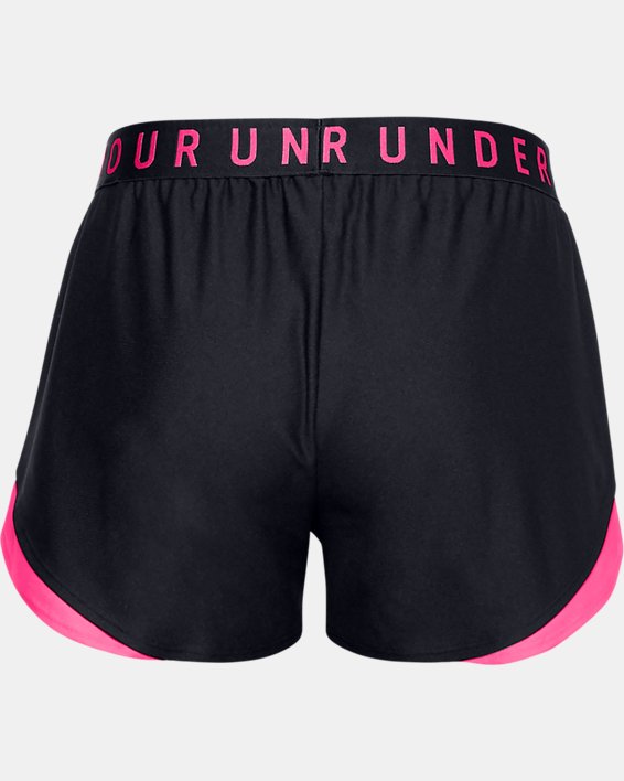 Women's UA Play Up Shorts 3.0, Black, pdpMainDesktop image number 7